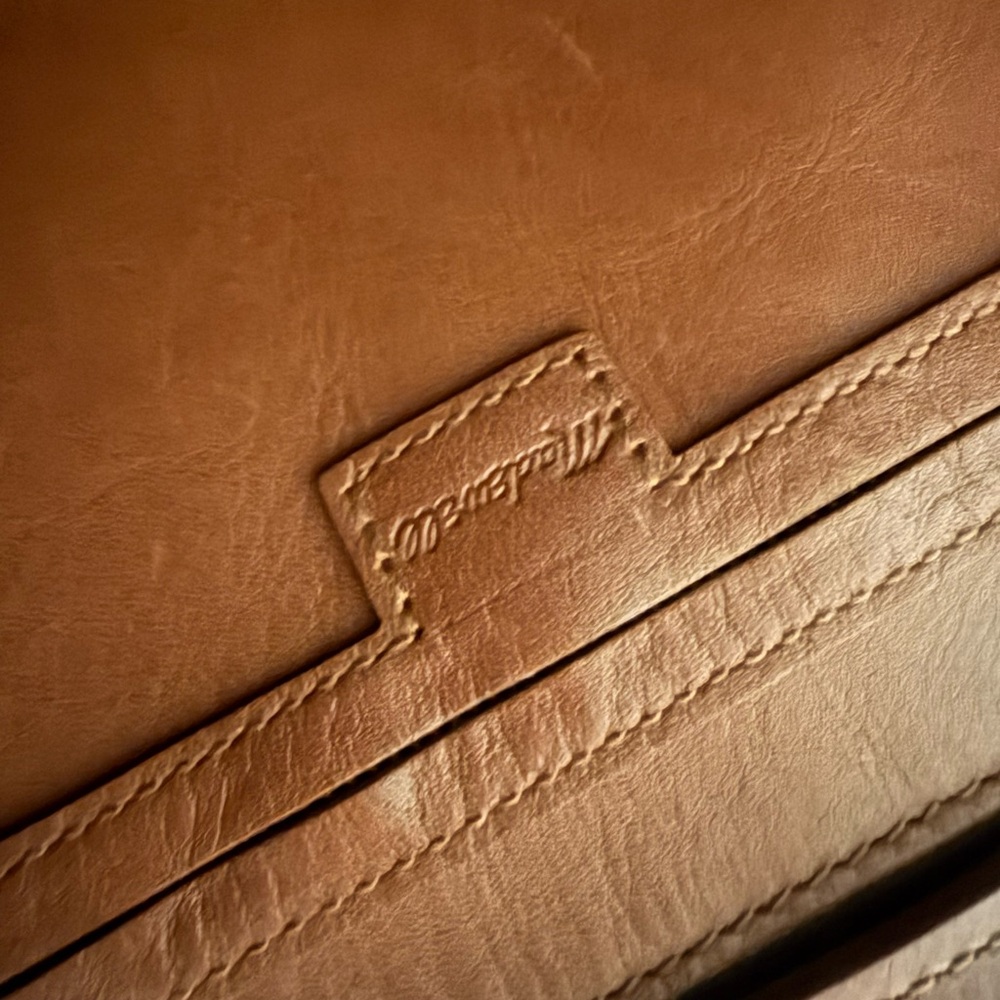 Madewell brown Leather Tote Bag with zip top versatile design - Picture 3 of 9